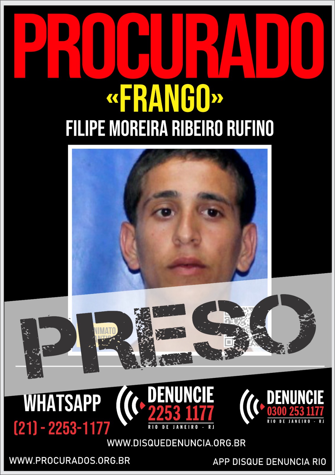 Policiais do 18º BPM prenderam foragido da Justiça por estupro em Jacarepaguá